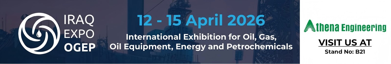 Liituge Athena Engineering & Teffikoga IRAQ EXPO OGEP 2026-l