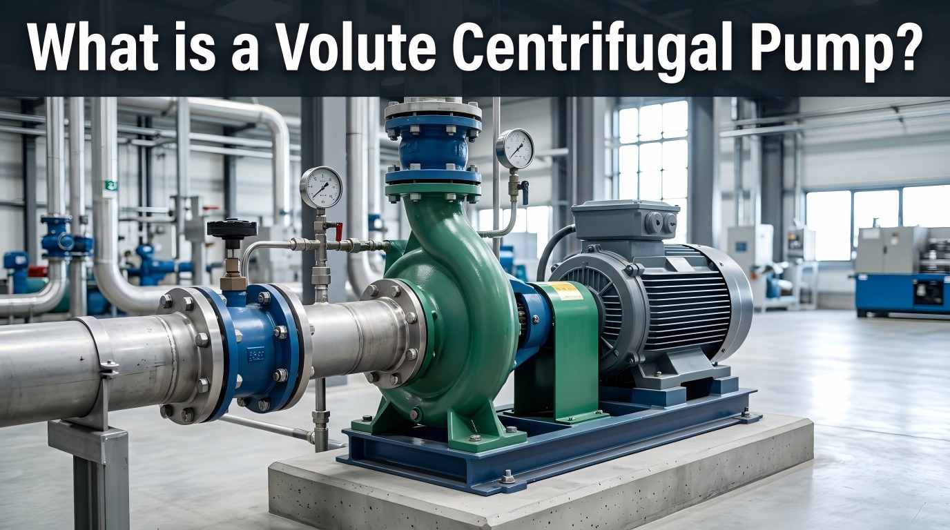 Mis on volute tsentrifugaalpump?